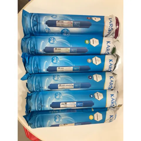 Bộ 6 Lõi Lọc Nước Karofi 5678910 - Hàng Chính Hãng Bổ Sung Khoáng Chất Cho Nước Nguồn Sạch & Ngọt