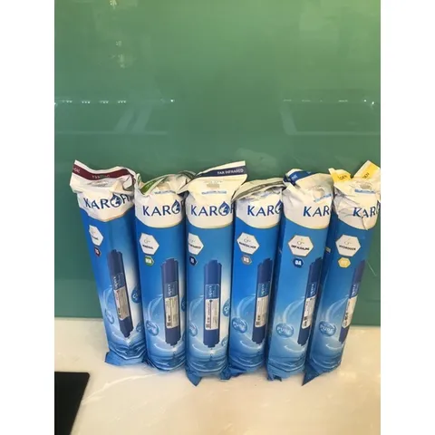 Bộ 6 Lõi Lọc Nước Karofi 5678910 - Hàng Chính Hãng Bổ Sung Khoáng Chất Cho Nước Nguồn Sạch & Ngọt