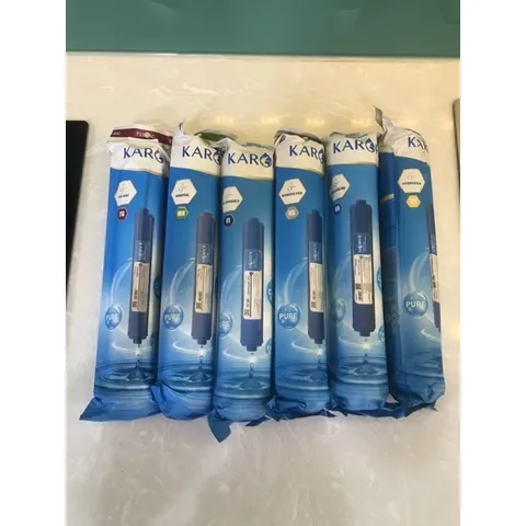 Bộ 6 Lõi Lọc Nước Karofi 5678910 - Hàng Chính Hãng Bổ Sung Khoáng Chất Cho Nước Nguồn Sạch & Ngọt