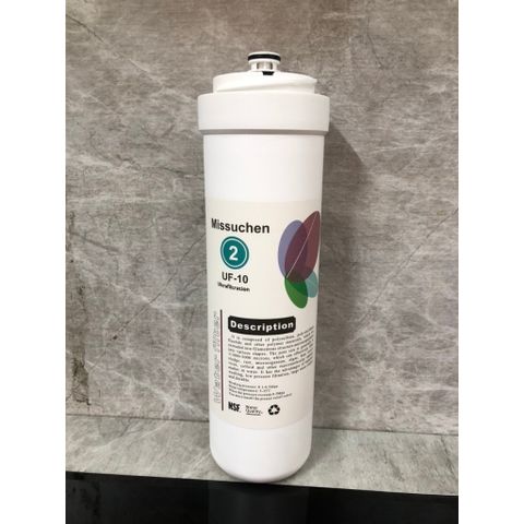 Lõi Lọc Nước Missuchen UF-10 Chính Hãng - Màng Siêu Lọc 0,1~0,001µm, Diệt Khuẩn 99.9%, Thay Thế Máy Lọc Nước