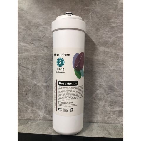 Lõi Lọc Nước Missuchen UF-10 Chính Hãng - Màng Siêu Lọc 0,1~0,001µm, Diệt Khuẩn 99.9%, Thay Thế Máy Lọc Nước