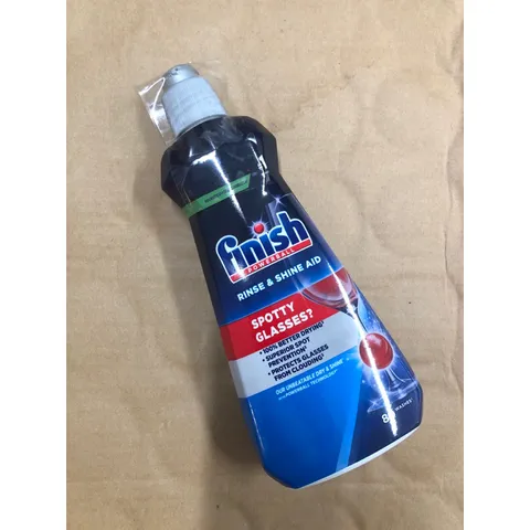 Nước Làm Bóng Finish 400ML - Hàng Chính Hãng, An Toàn Cho Máy Rửa Chén Bosch, Electrolux - Sạch Sáng, Không Cặn, Hương Tự Nhiên