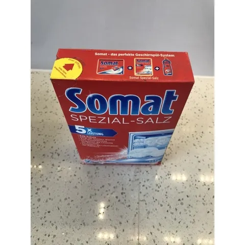 Muối Rửa SOMAT 1,2KG - Xuất xứ Châu âu - Giúp máy không bị bám cặn , vôi hóa
