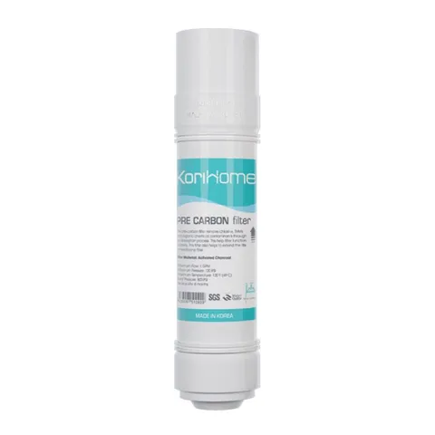 Lõi Lọc Nước Pre-Carbon Korihome Chính Hãng - Lọc Hữu Cơ, Khử Mùi Hôi, Bảo Vệ Màng RO, Hàn Quốc