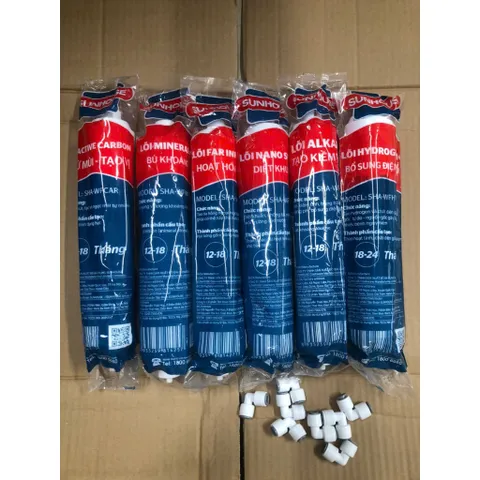 Bộ Lõi Lọc Nước SUNHOUSE 5678910 - Hàng Chính Hãng, Cung Cấp Khoáng Chất Cho Nước Uống An Toàn, Dùng Cho Máy Lọc RO