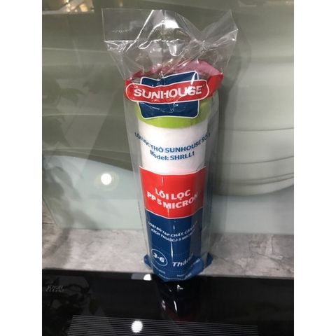 Lõi Lọc Thô SUNHOUSE Số 1 PP5 Micron Chính Hãng - Loại Bỏ Tạp Chất, Cặn Bẩn, Bảo Vệ Màng Lọc R.O, Thời Gian Thay Thế 3-6 Tháng