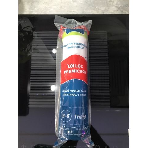 Lõi Lọc Thô SUNHOUSE Số 1 PP5 Micron Chính Hãng - Loại Bỏ Tạp Chất, Cặn Bẩn, Bảo Vệ Màng Lọc R.O, Thời Gian Thay Thế 3-6 Tháng