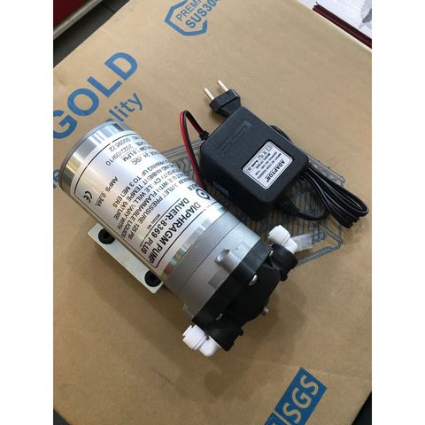 Bơm Tăng Áp 24V DAUER 8369 Plus và Nguồn 24V-1.5A - Combo Dụng Cụ Lọc Nước RO Siêu Khỏe, Thay Thế Đáng Tin Cậy
