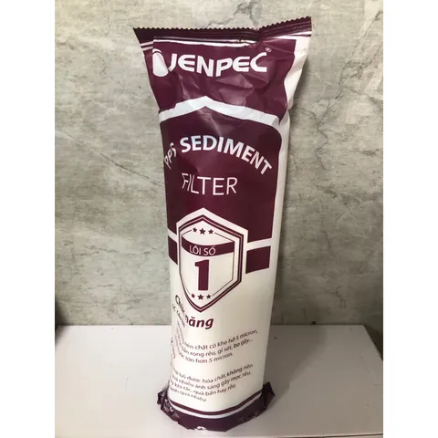 Lõi Lọc Nước JENPEC 123 Chính Hãng - PP5 micron, GAC, PP1 micron - Giải Pháp Lọc Nước Sạch Cho Gia Đình
