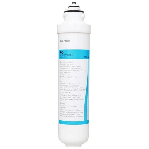 Lõi Lọc Nước TOSHIBA F-1643 - Hàng Chính Hãng, Bộ 4 Lõi PP, C1, C2, RO Cho Máy Lọc Nước RO TWP-W1643SV - An Toàn & Hiệu Quả