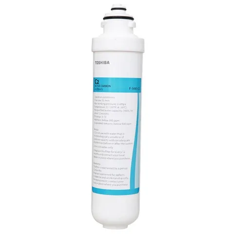 Lõi Lọc Nước TOSHIBA F-1643 - Hàng Chính Hãng, Bộ 4 Lõi PP, C1, C2, RO Cho Máy Lọc Nước RO TWP-W1643SV - An Toàn & Hiệu Quả