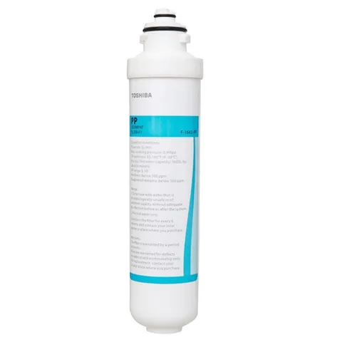 Lõi Lọc Nước TOSHIBA F-1643 - Hàng Chính Hãng, Bộ 4 Lõi PP, C1, C2, RO Cho Máy Lọc Nước RO TWP-W1643SV - An Toàn & Hiệu Quả