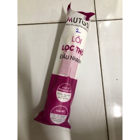 Lõi Lọc Nước 1,2,3 MUTOSI Loại Đúc Chính Hãng - Thay Thế Các Máy MP-370U, MP-1101, MP-192, MP-390U, MP-350-BKQ