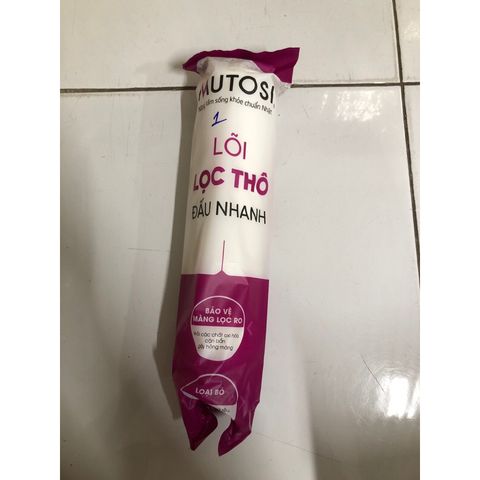Lõi Lọc Nước 1,2,3 MUTOSI Loại Đúc Chính Hãng - Thay Thế Các Máy MP-370U, MP-1101, MP-192, MP-390U, MP-350-BKQ
