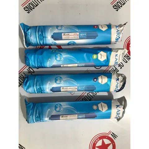 Bộ 4 Lõi Lọc KAROFI 5678 Chính Hãng - GAC-T33, Khoáng MINERAL, FAR INFRARED, NANO SILVER - Cung Cấp Khoáng Chất Cho Nước Uống Ngon Hơn