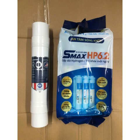 Bộ Lõi Lọc Nước KAROFI Chính Hãng - Thay Thế cho KAD-D50, C55, M28 - Công Nghệ Vi Lọc và Than Hoạt Tính