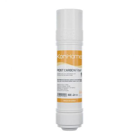 Lõi Lọc Nước Post-Carbon Korihome Chính Hãng - Giảm Mùi, Cân Bằng pH, Nhập Khẩu Hàn Quốc, Bảo Đảm Nguồn Nước Sạch Ngon Một Năm Sử Dụng
