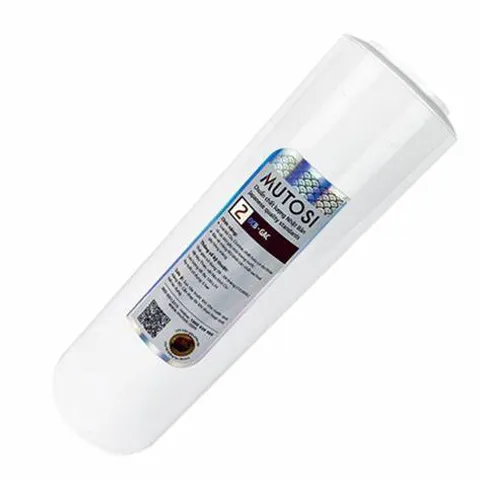 Lõi Lọc Số 2 MUTOSI OCB-GAC - Than Hoạt Tính Dạng Hạt, Loại Bỏ Clo và Chất Gây Mùi, Hàng Chính Hãng, Sử Dụng Tối Đa 9 Tháng