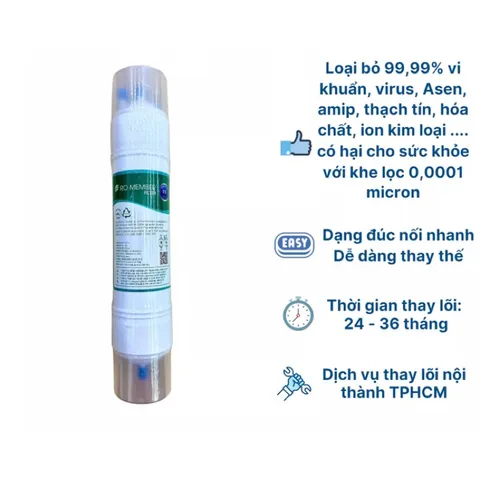 Màng Lọc RO MEMBERANE Đúc Hàn Quốc - Made in Korea - Lọc Nước Không Vi Khuẩn Cho Máy Karofi, Kangaroo, Newlife