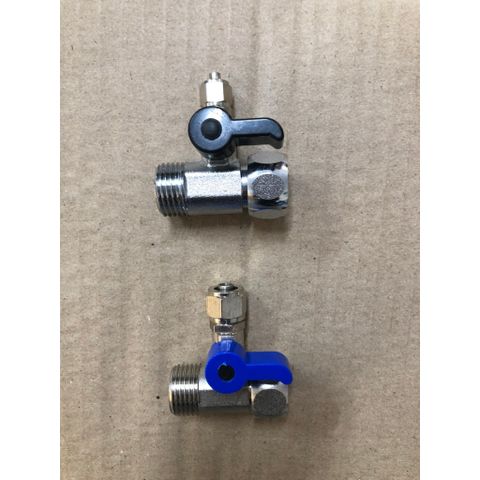Khóa Cấp Nước Đúc Liền Siêu Bền Ren 21-6 mm và 21-10 mm cho Máy Lọc Nước RO/Nano - Bộ Chia Nước Đầu Nguồn Ổn Định