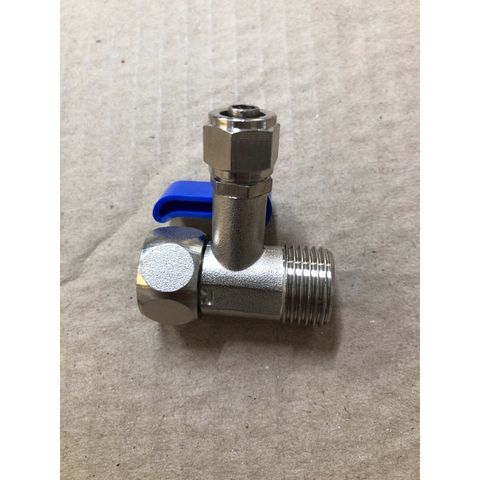 Khóa Cấp Nước Đúc Liền Siêu Bền Ren 21-6 mm và 21-10 mm cho Máy Lọc Nước RO/Nano - Bộ Chia Nước Đầu Nguồn Ổn Định