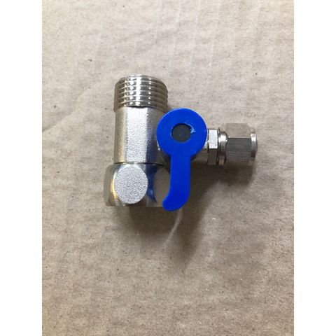 Khóa Cấp Nước Đúc Liền Siêu Bền Ren 21-6 mm và 21-10 mm cho Máy Lọc Nước RO/Nano - Bộ Chia Nước Đầu Nguồn Ổn Định