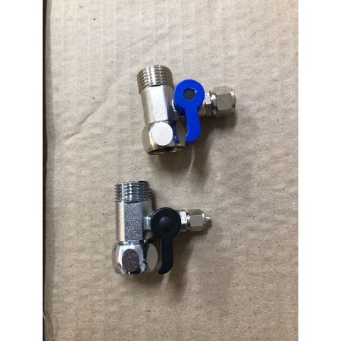 Khóa Cấp Nước Đúc Liền Siêu Bền Ren 21-6 mm và 21-10 mm cho Máy Lọc Nước RO/Nano - Bộ Chia Nước Đầu Nguồn Ổn Định