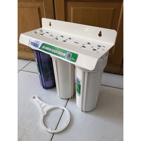 Bộ 3 Cốc Lọc Nước Sinh Hoạt 10inch TITAKO - Thiết Bị Lọc Thô Có Tay Mở, Bảo Vệ Nguồn Nước An Toàn Cho Gia Đình