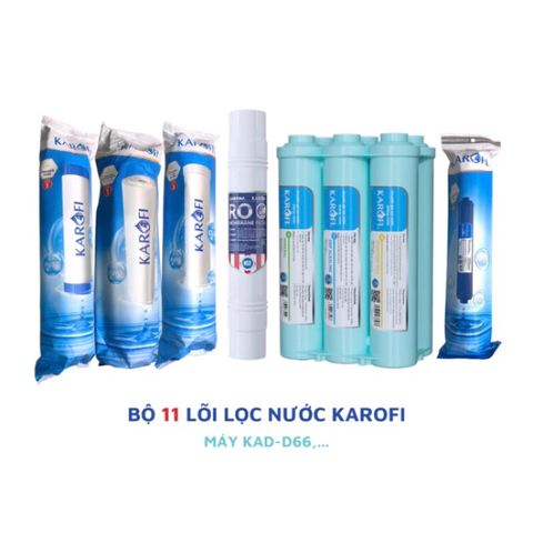 Bộ Lõi Lọc Nước KAROFI Smax Duo - Thay Thế Máy Nóng Lạnh KAD-D66, Chính Hãng, Công Nghệ Tiêu Diệt Vi Khuẩn, Tối Ưu Hóa Nước Uống