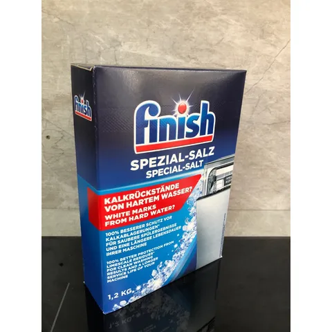Sản Phẩm FINISH :150 VIÊN -1.2Kg MUỐI - 400ml BÓNG - Chuyên dùng cho các loại máy rửa chén:Bosch,Hafele,Malloca.Fagor...