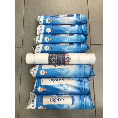 Bộ 8 Lõi Lọc Nước KAROFI Chính Hãng - Thay Thế Cho Máy Lọc KT-KS80, Loại Bỏ Tạp Chất, Cung Cấp Nước Sạch An Toàn