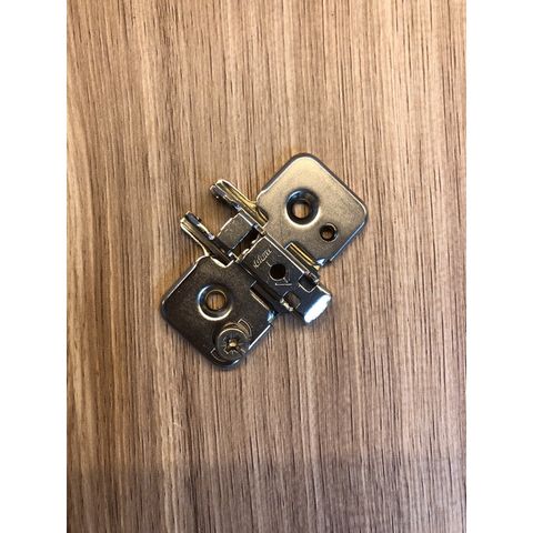 Đế Bản Lề Blum Có Thể Điều Chỉnh 3 Chiều - Hàng Chính Hãng, Thép Mạ Nikel, Dụng Cụ Đồ Gỗ Tiện Ích