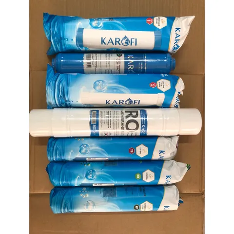 Bộ 7 Lõi Lọc Nước KAROFI Chính Hãng - Thay Thế Cho Máy Lọc Nước RO N7RO - Lọc Sạch, Đảm Bảo An Toàn Cho Sức Khỏe