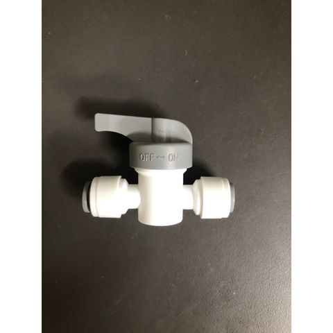 Van Khoá Ngang - Van Xả Nước Hai Đầu Nối Nhanh Dây Phi 6mm/10mm cho Máy Lọc Nước, Chống Rò Rỉ, Kiểm Soát Nguồn Nước