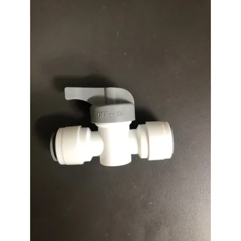 Van Khoá Ngang - Van Xả Nước Hai Đầu Nối Nhanh Dây Phi 6mm/10mm cho Máy Lọc Nước, Chống Rò Rỉ, Kiểm Soát Nguồn Nước
