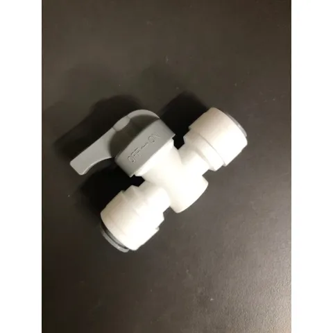 Van Khoá Ngang - Van Xả Nước Hai Đầu Nối Nhanh Dây Phi 6mm/10mm cho Máy Lọc Nước, Chống Rò Rỉ, Kiểm Soát Nguồn Nước