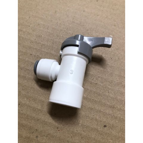 Van Bình Áp Nối Nhanh 6mm - Van Khóa Nước Cho Máy Lọc Nước RO Tại Nhà - Chất Liệu Nhựa Chống Rò Rỉ
