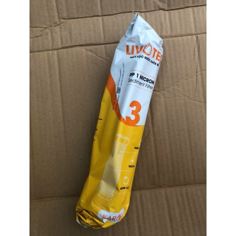Lõi Lọc Nước 1,2,3 LIVOTEC Karofi - Thay Thế Chính Hãng, Bảo Vệ Màng RO, Lọc Bụi Bẩn & Chất Ô Nhiễm