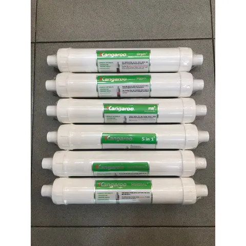 Bộ 6 Lõi Lọc KANGAROO Hydrogen 5678910 - Thay thế cho Máy Lọc Nước Kangaroo - Hàng Chính Hãng Chất Lượng Cao