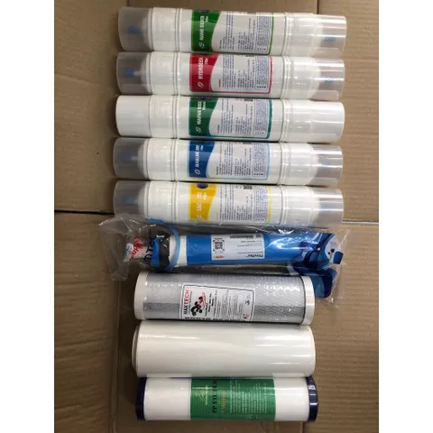 Combo 9 Lõi Lọc RO Titako - Bộ Lõi Lọc Nước Sinh Hoạt với Alkaline, Hydrogen, Nano Silver, Thay Thế Dễ Dàng cho Máy Lọc Nước