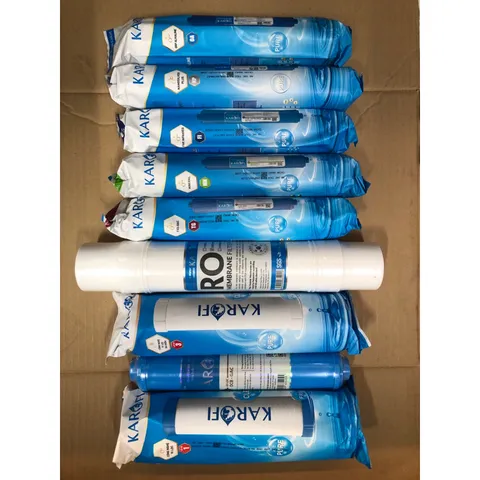Bộ 9 Lõi Lọc Nước KAROFI Chính Hãng - Thay Thế E9RO, NE119/A - Lọc Tinh Khiết, Bảo Vệ Sức Khỏe Gia Đình