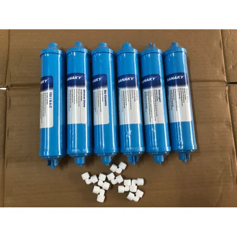 Bộ 6 Lõi Lọc Nước Chức Năng SANAKY Chính Hãng - Cung Cấp Khoáng Chất Cho Máy Lọc Nước RO