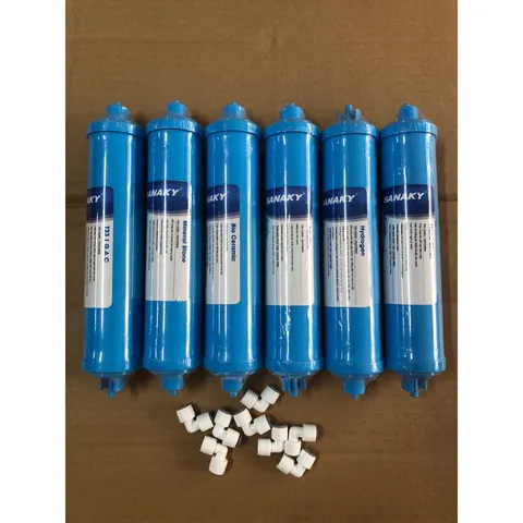 Bộ 6 Lõi Lọc Nước Chức Năng SANAKY Chính Hãng - Cung Cấp Khoáng Chất Cho Máy Lọc Nước RO