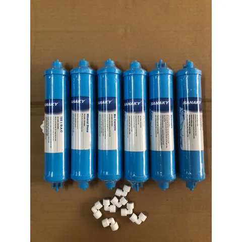 Bộ 6 Lõi Lọc Nước Chức Năng SANAKY Chính Hãng - Cung Cấp Khoáng Chất Cho Máy Lọc Nước RO