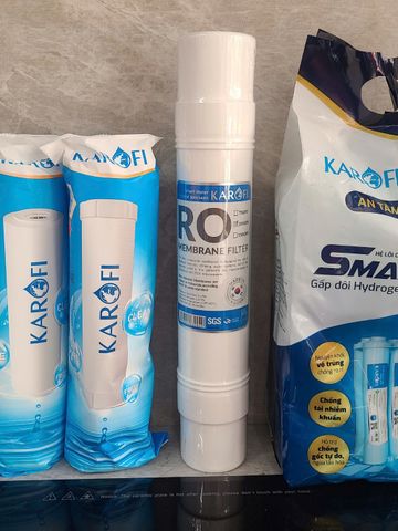 Bộ 10 Lõi Lọc Nước KAROFI Chính Hãng - Thay Thế Cho Máy Lọc RO - Bảo Đảm Nguồn Nước Sạch An Toàn Hàng Đầu Việt Nam
