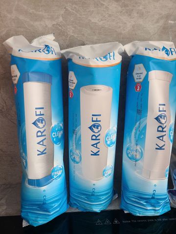 Bộ 10 Lõi Lọc Nước KAROFI Chính Hãng - Thay Thế Cho Máy Lọc RO - Bảo Đảm Nguồn Nước Sạch An Toàn Hàng Đầu Việt Nam