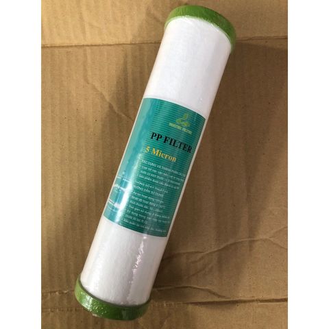 Lõi Lọc Nước PP 5 Micron - Thiết Bị Lọc Tạp Chất Hữu Cơ, Rỉ Sét, Bùn Đất Hiệu Quả - Thay Thế 3-6 Tháng