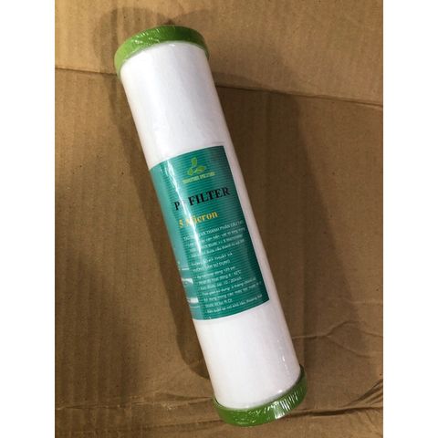 Lõi Lọc Nước PP 5 Micron - Thiết Bị Lọc Tạp Chất Hữu Cơ, Rỉ Sét, Bùn Đất Hiệu Quả - Thay Thế 3-6 Tháng