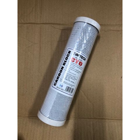 Lõi Lọc Than Nén CTO CARBON BLOCK - Thay Thế Cho Máy RO, Loại Bỏ Clo, Tạp Chất, Bảo Vệ Sức Khỏe, Sử Dụng Tối Đa 12 Tháng