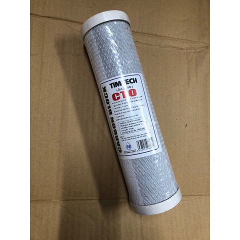 Lõi Lọc Than Nén CTO CARBON BLOCK - Thay Thế Cho Máy RO, Loại Bỏ Clo, Tạp Chất, Bảo Vệ Sức Khỏe, Sử Dụng Tối Đa 12 Tháng